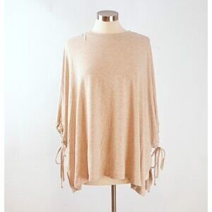 Motherhood Maternity Nursing Poncho Sweatshirt - Oatmeal - One Size